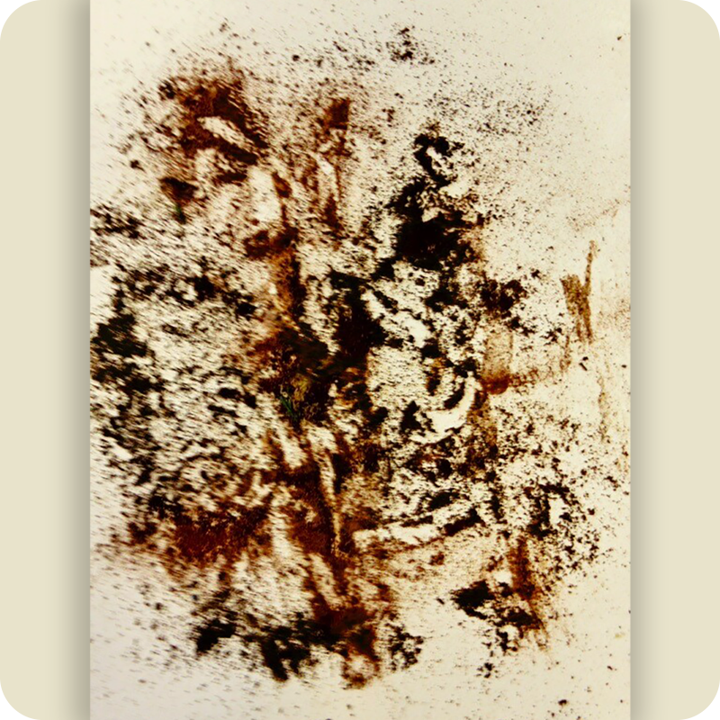 Présentation de la démarche de Corinne Choffel art-thérapie Vosges - exemple de travail artistique d'une séance